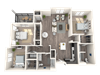 Vista Floor Plan Vista Floor Plan at The Oasis at Plymouth, Massachusetts